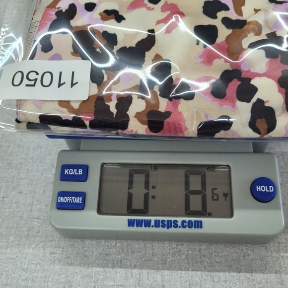 Ideology Womens Small High Waisted Animal Print Yoga Leggings Pockets Pink - Picture 12 of 12